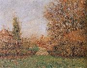 Camille Pissarro autumn scenery USA oil painting artist
